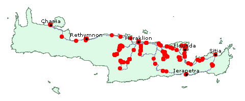 Kreta Fotokarte