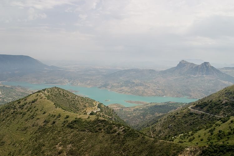 An der CA-531 nach Zahara (Andalusien - Ronda - Jerez)