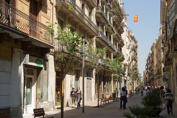 Carrer d'Asturies (Barcelona - Tag 1)