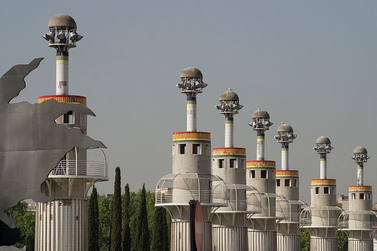 Parc de la Espana Industrial (Barcelona - Tag 2)