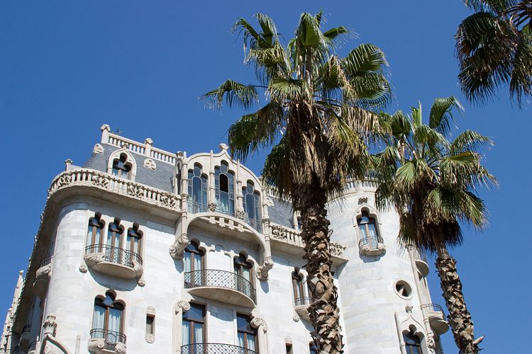 Passeig de Gracia (Barcelona - Tag 1)