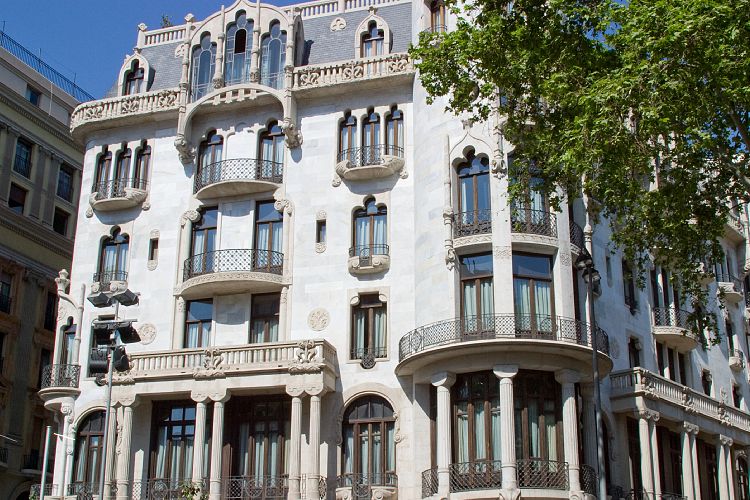 Passeig de Gracia (Barcelona - Tag 1)