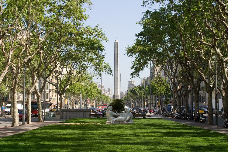 Passeig de Gracia (Barcelona - Tag 1)