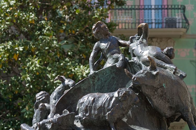 Plaza del Sol (Barcelona - Tag 1)