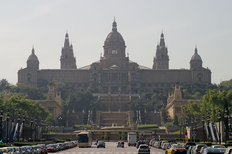 Plaza Espana bis Palacio de Montjuic (Barcelona - Tag 2)