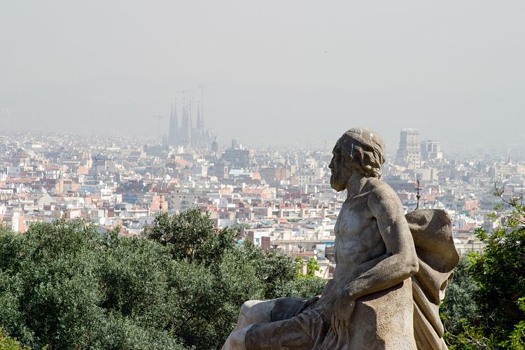 Plaza Espana bis Palacio de Montjuic (Barcelona - Tag 2)
