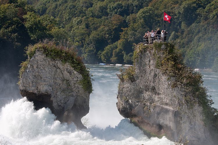 Rheinfall bei Schaffhausen (Basel - 20100911)