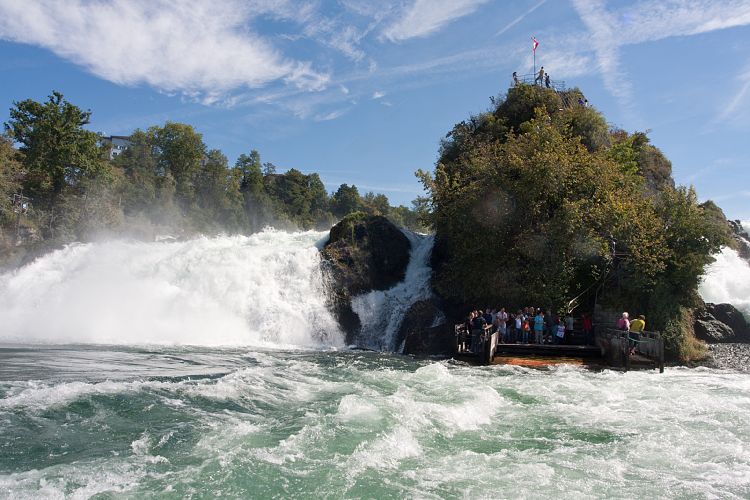 Rheinfall bei Schaffhausen (Basel - 20100911)