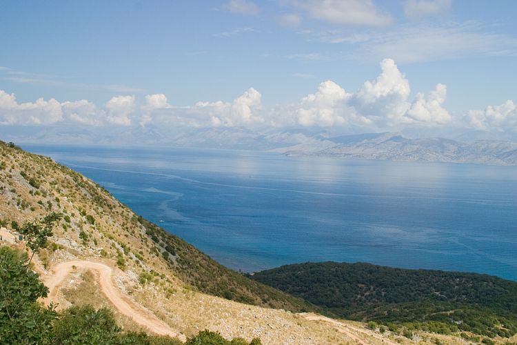 Anapaftina oberhalb Kassiopi (Korfu - Paleo Perithia)