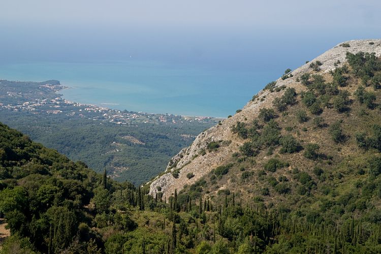 Bei Eriva (Korfu - Fahrt zum Pantokrator)