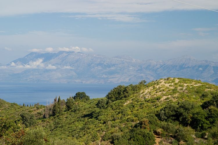 Fahrt zum Pantokrator (Korfu - Osten)