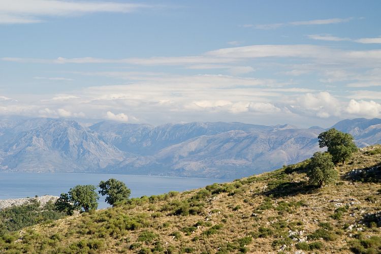 Fahrt zum Pantokrator (Korfu - Osten)