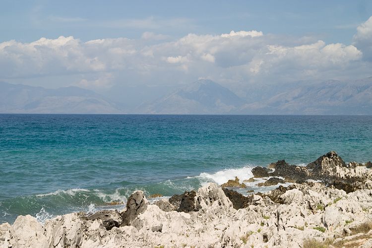 Halbinsel Agios Spiridon (Korfu - Strandwanderung)