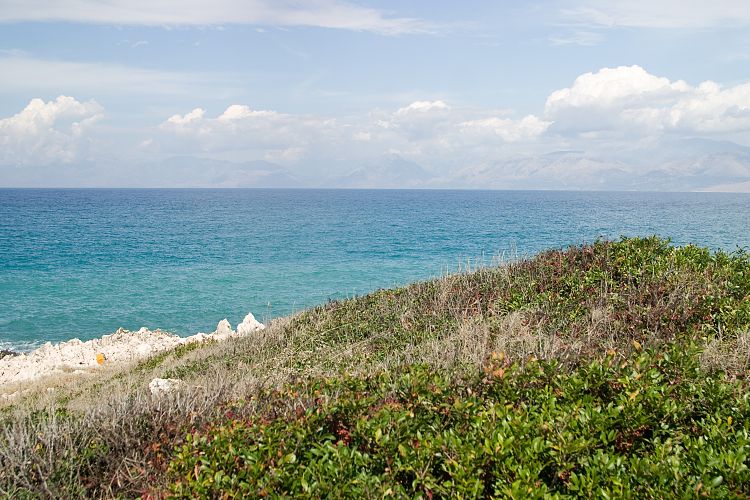Halbinsel Agios Spiridon (Korfu - Strandwanderung)