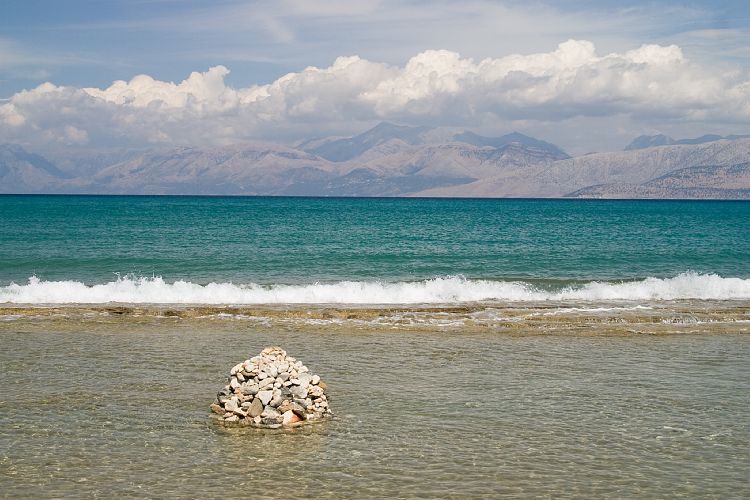 Halbinsel Agios Spiridon (Korfu - Strandwanderung)