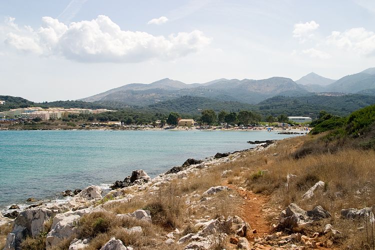 Halbinsel Agios Spiridon (Korfu - Strandwanderung)