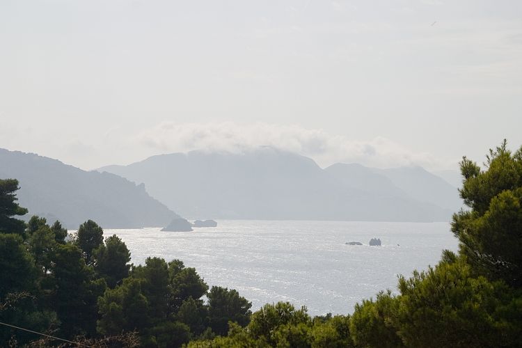 Mirtiotissa Strand und Kloster (Korfu - Sden)