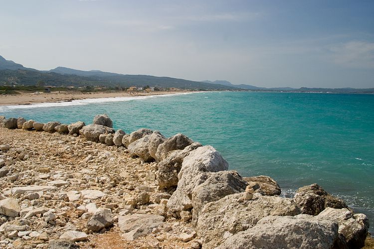 Strand von Acharavi (Korfu - Strandwanderung)