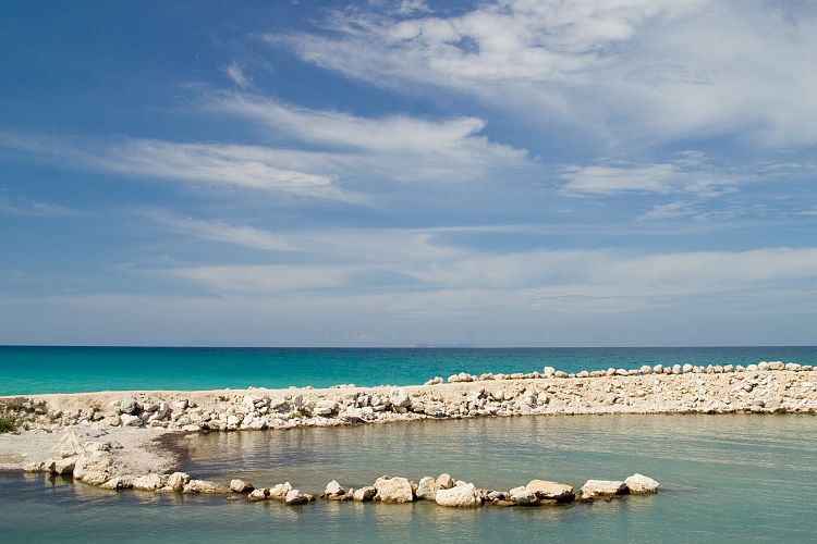 Strand von Acharavi (Korfu - Strandwanderung)