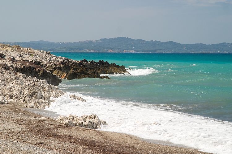 Strand von Acharavi (Korfu - Strandwanderung)