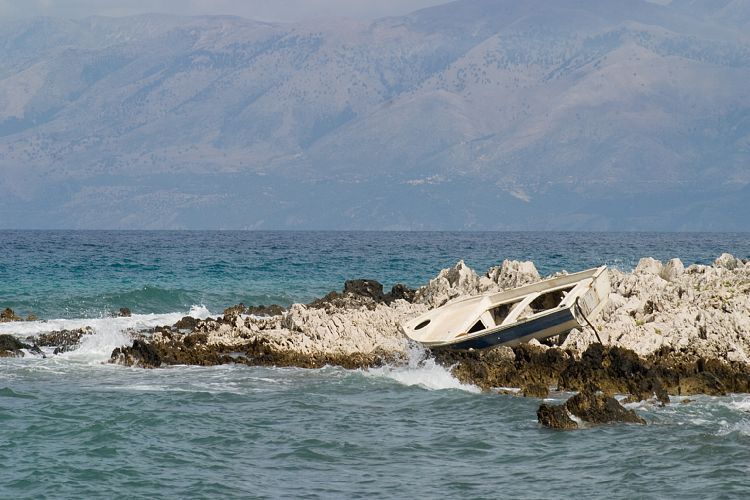 Strand von Acharavi (Korfu - Strandwanderung)