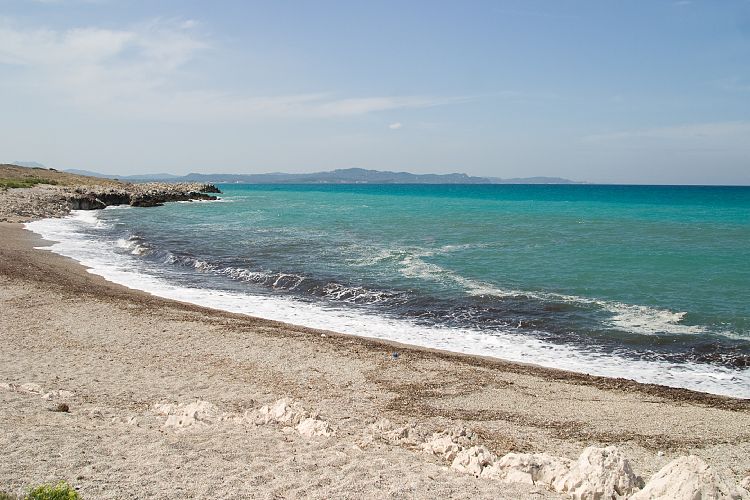 Strand von Acharavi (Korfu - Strandwanderung)