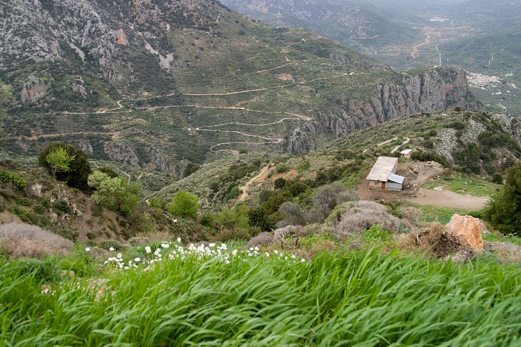 Bei Kera (Kreta - Fahrt zur Lassithi-Hochebene)