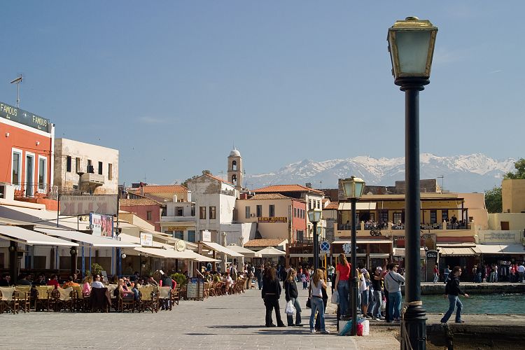 Chania (Kreta - Fahrt nach Rethymnon und Chania)