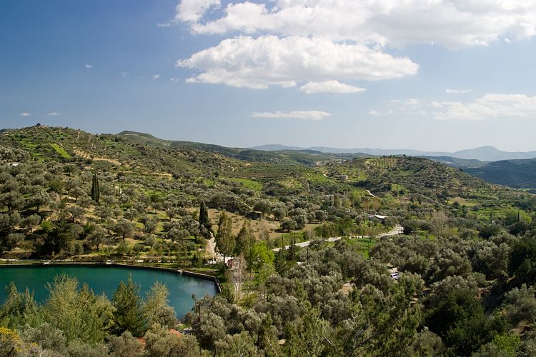Forellensee beim Kloster Agios Nikolaos (Kreta - Knossos und Mires)