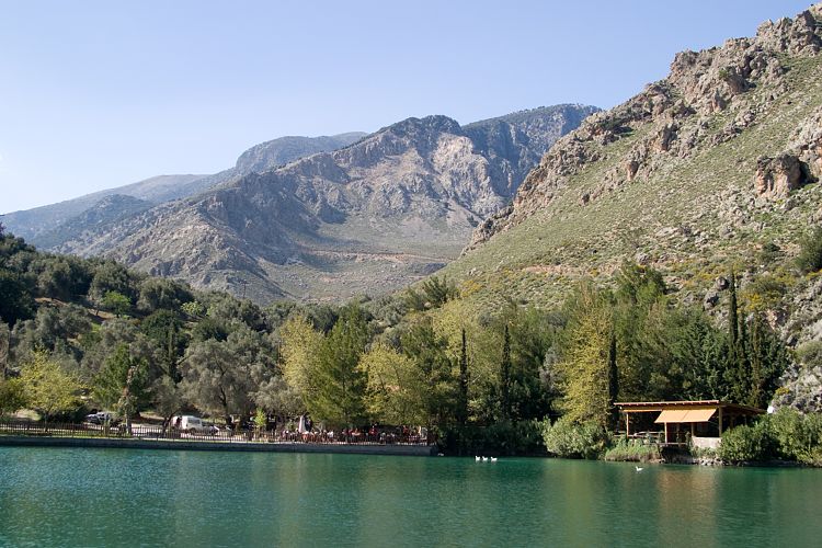 Forellensee beim Kloster Agios Nikolaos (Kreta - Knossos und Mires)
