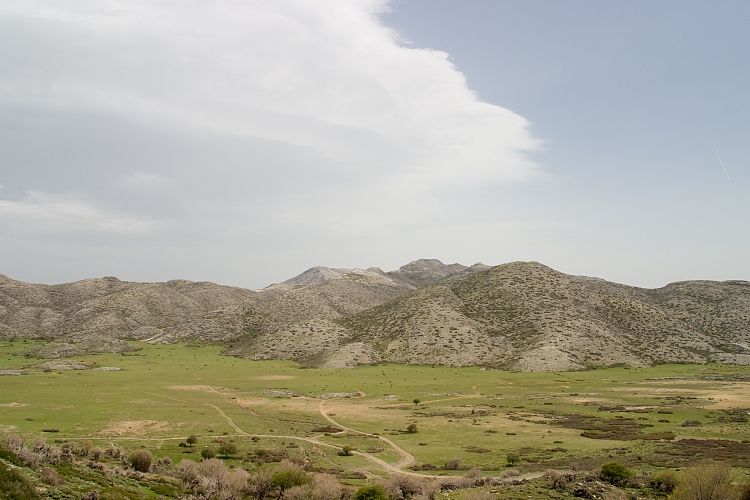 Weg zur Ideon Andron (Kreta - Fahrt Nida-Hochebene)