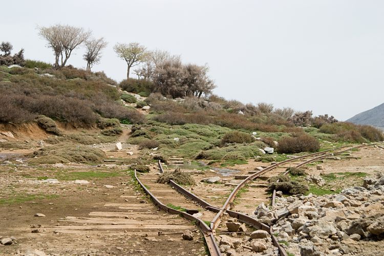 Weg zur Ideon Andron (Kreta - Fahrt Nida-Hochebene)
