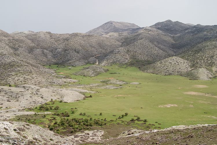 Weg zur Ideon Andron (Kreta - Fahrt Nida-Hochebene)