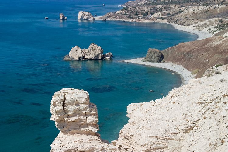 Felsen der Aphrodite (Petra tou Romiou) (Zypern - Der Sdwesten)