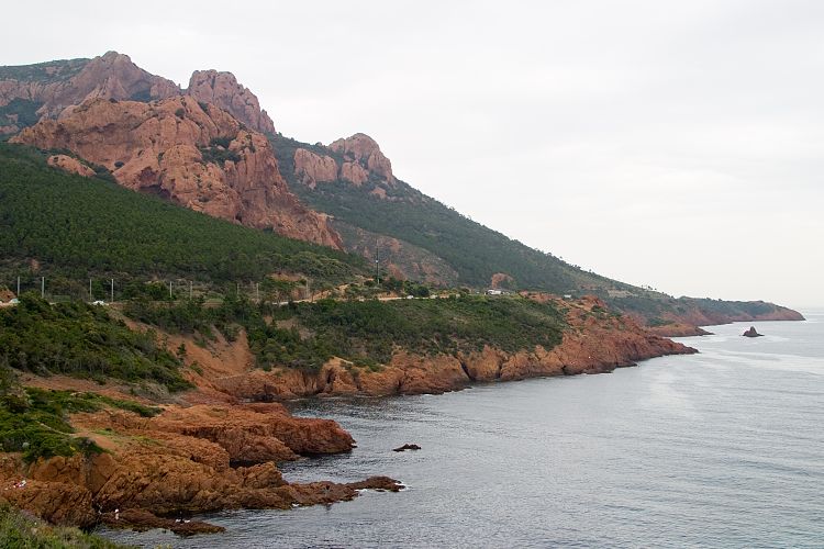 Esterel-Kste (Cote d'Azur - Ausflug)