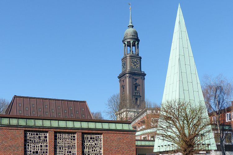Seemannskirchen und Michel (Hamburg - Tag 1)