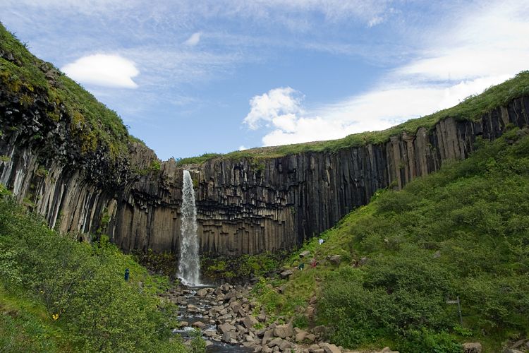 Svartifoss (Island - Skaftafell)