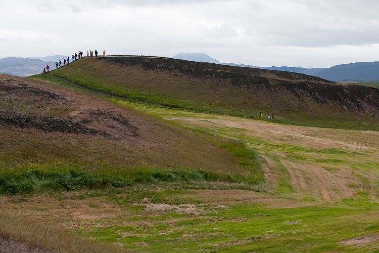 Pseudokrater (Island - Region Myvatn)