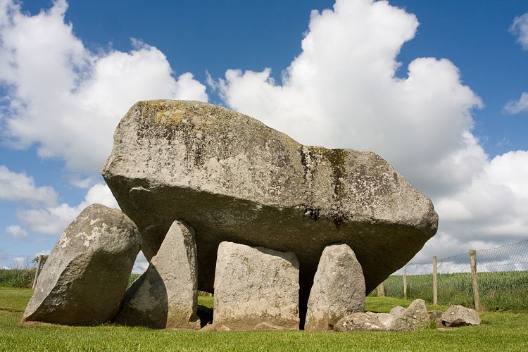 Brownes Hill Dolmen (Irland - Kilkenny - Dublin)
