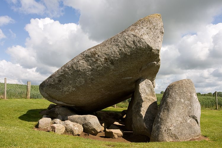 Brownes Hill Dolmen (Irland - Kilkenny - Dublin)