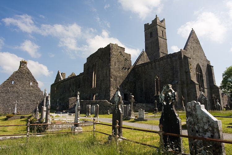 Quin Abbey (Irland - Ballyvaughn - Dingle)