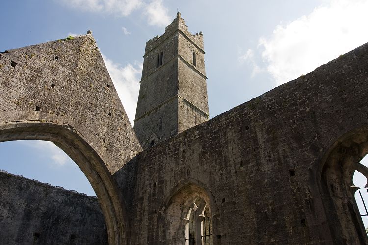 Quin Abbey (Irland - Ballyvaughn - Dingle)