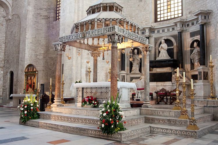 Bari * Basilica di San Nicola (Italien - Lecce - Barletta )