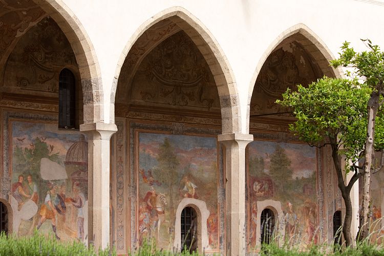Neapel * Chiostri di Santa Chiara (Italien - Herkulaneum & Neapel)