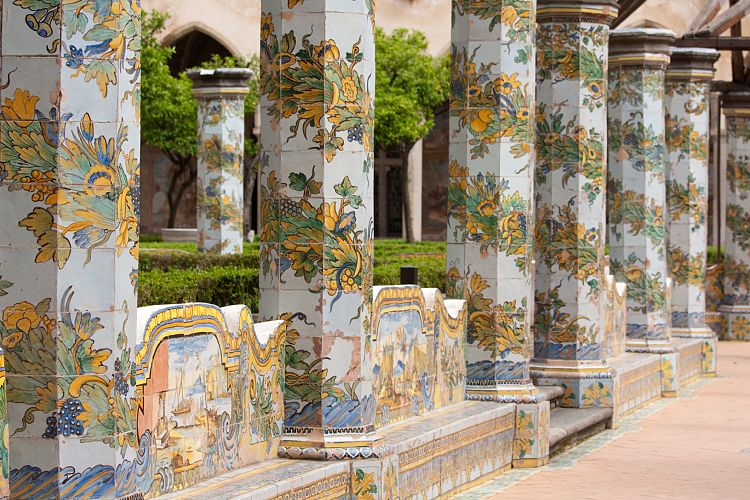 Neapel * Chiostri di Santa Chiara (Italien - Herkulaneum & Neapel)