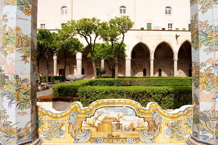 Neapel * Chiostri di Santa Chiara (Italien - Herkulaneum & Neapel)