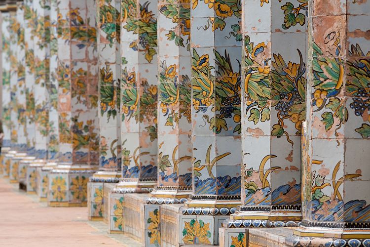 Neapel * Chiostri di Santa Chiara (Italien - Herkulaneum & Neapel)