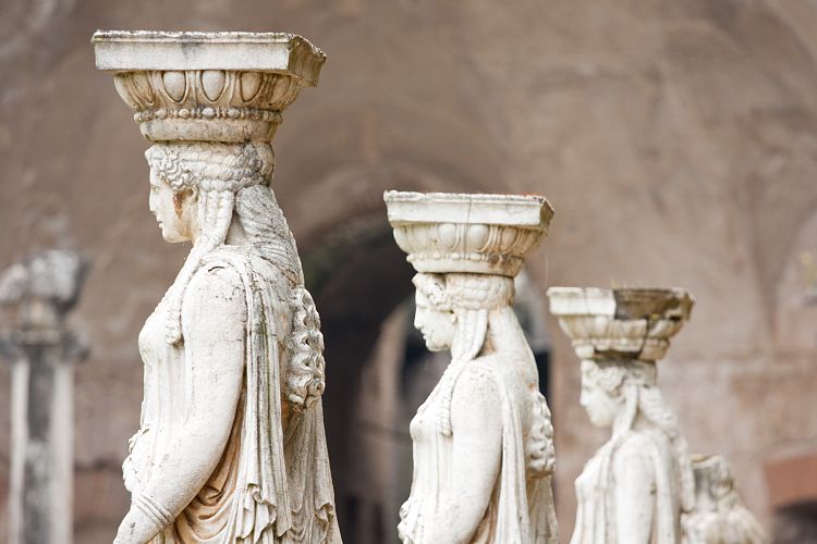 Villa Adriana (Italien - Tivoli & Caserta)