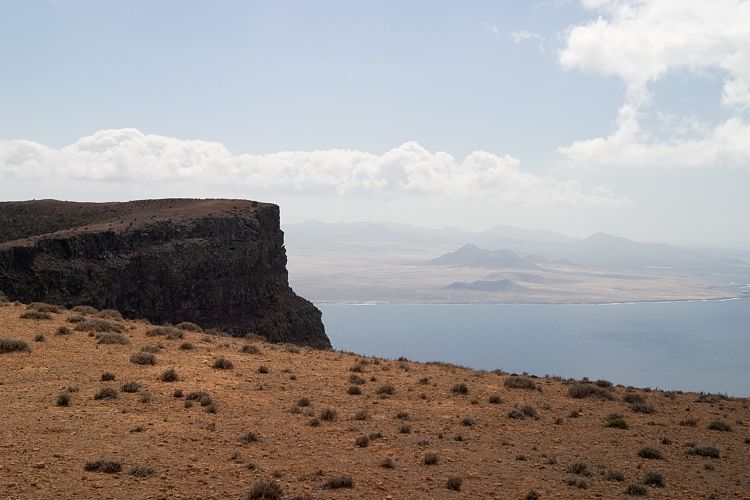 Wanderung auf das Famara-Kliff (Lanzarote - Der Norden)