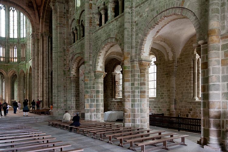 Mont-Saint-Michel (Frankreich - Mont-Saint-Michel)